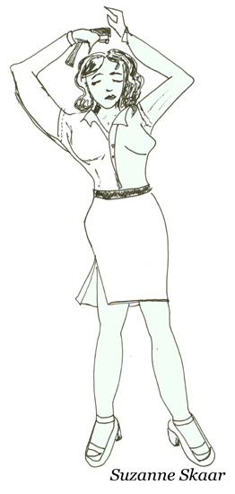 "Relieving Boredom." Suzanne Skaar. Sketch. 2009.