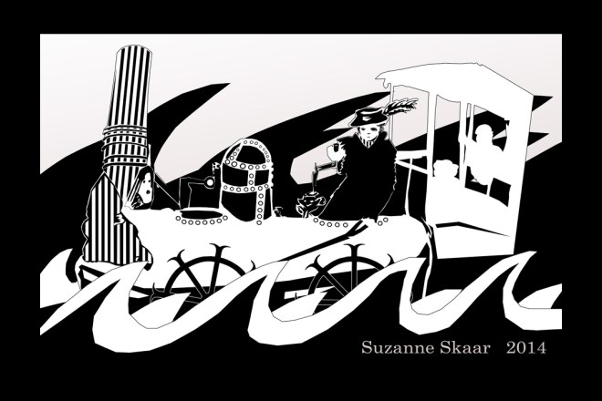 "Steamship." Suzanne Skaar. 2014. Digital Media.