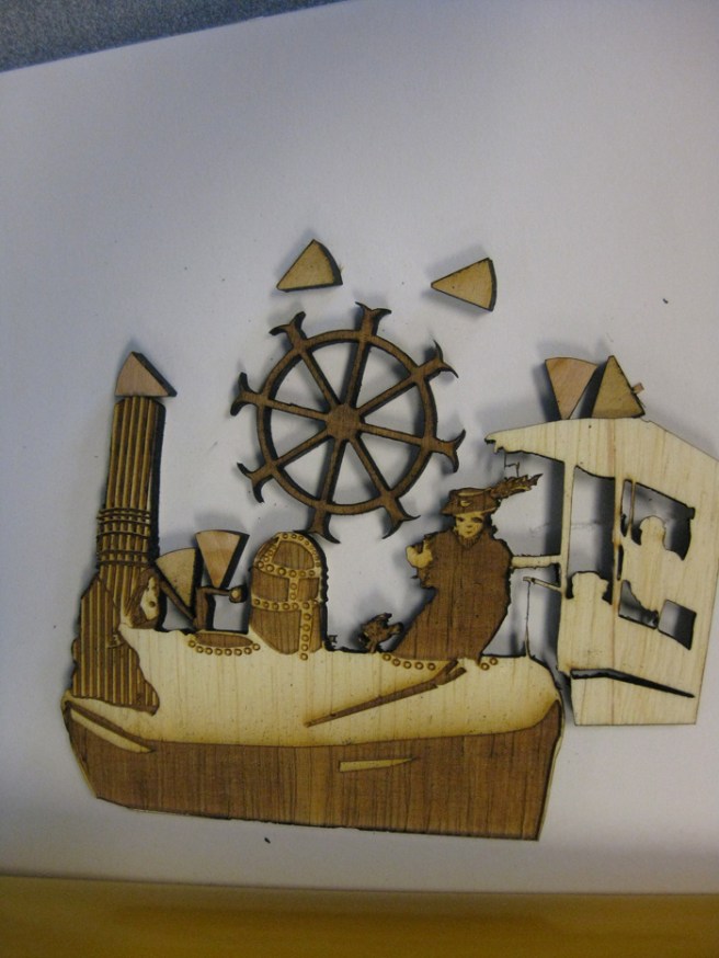 Steampunk Installation; Work in progress.