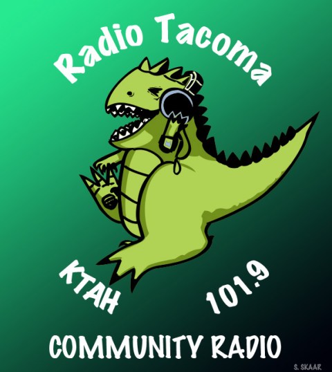 Artwork for Radio Tacoma, KTAH, 101.9 FM. http://radiotacoma.org/